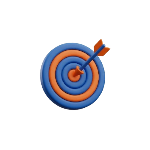 Accueil icone 3d cible