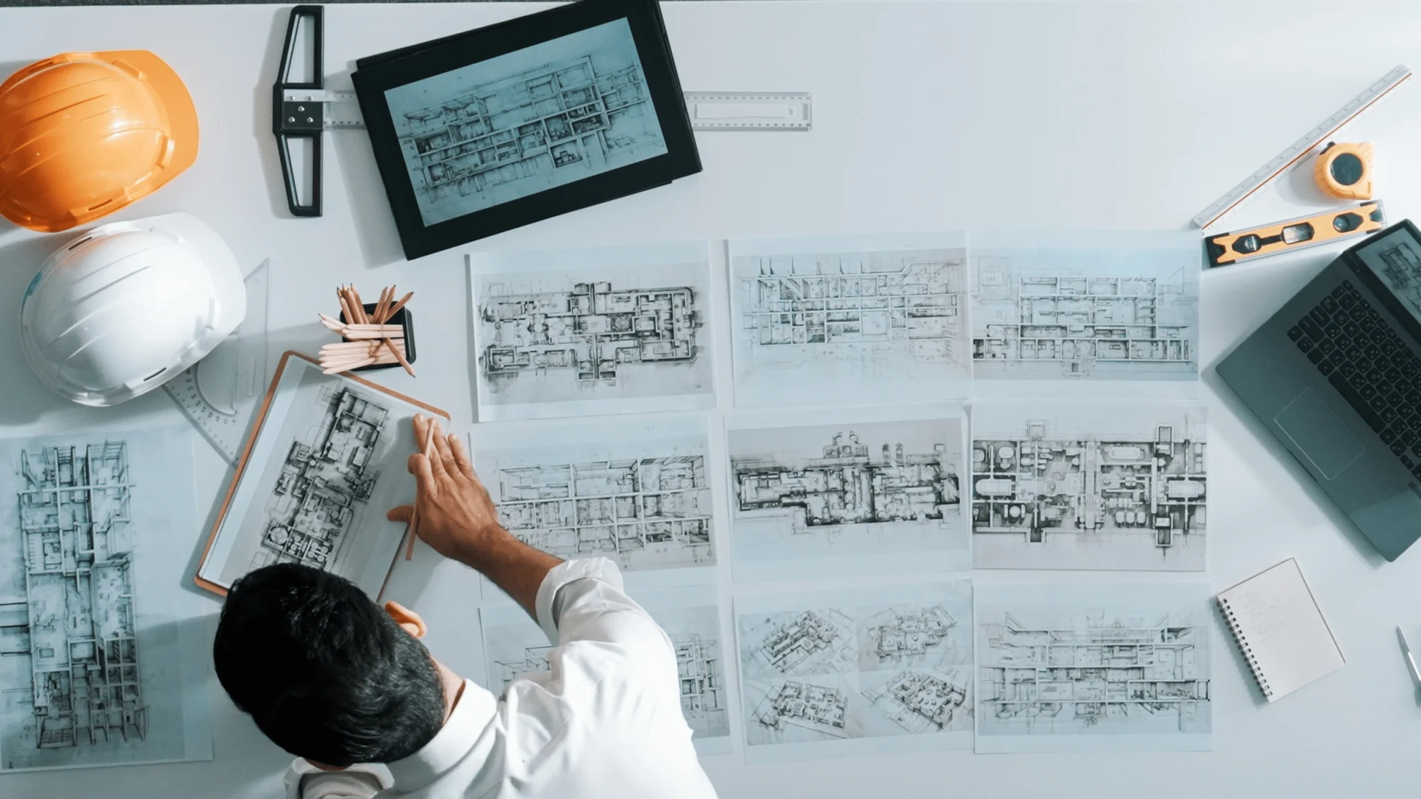 Plans d'architecte pour maison individuelle